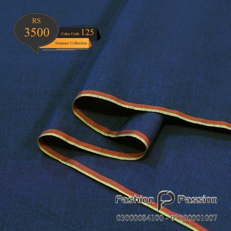 Kamalia Khaddar Summer Elite 125 fabric – ultra-soft, breathable summer cotton