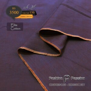 Kamalia Khaddar Summer Elite 130 fabric – lightweight, breathable cotton