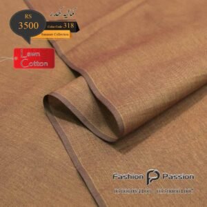 Summer Lawn 318 – lightweight Kamalia Khaddar, 100% cotton, breathable summer lawn fabric (fabric close-up)