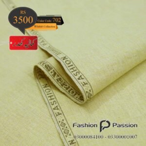 Winter Elite 702 – Ultra-Soft, Ultra-Fine Kamalia Khaddar (100% Cotton, Winter-Weight)
