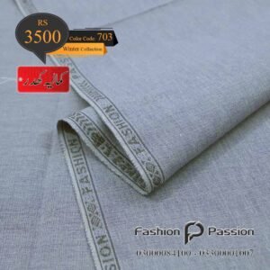 Winter Elite 703 – Ultra-Soft, Ultra-Fine Kamalia Khaddar (100% Cotton, Winter-Weight)