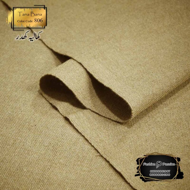 Kamalia Khaddar Tana Bana 806 – Premium Pure Cotton Winter Fabric
