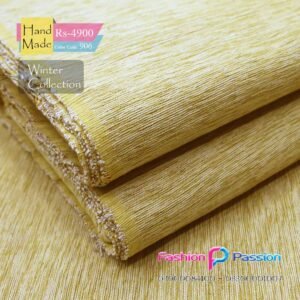 “Handmade 906 fabric with premium craftsmanship, smooth texture, and elegant traditional design”