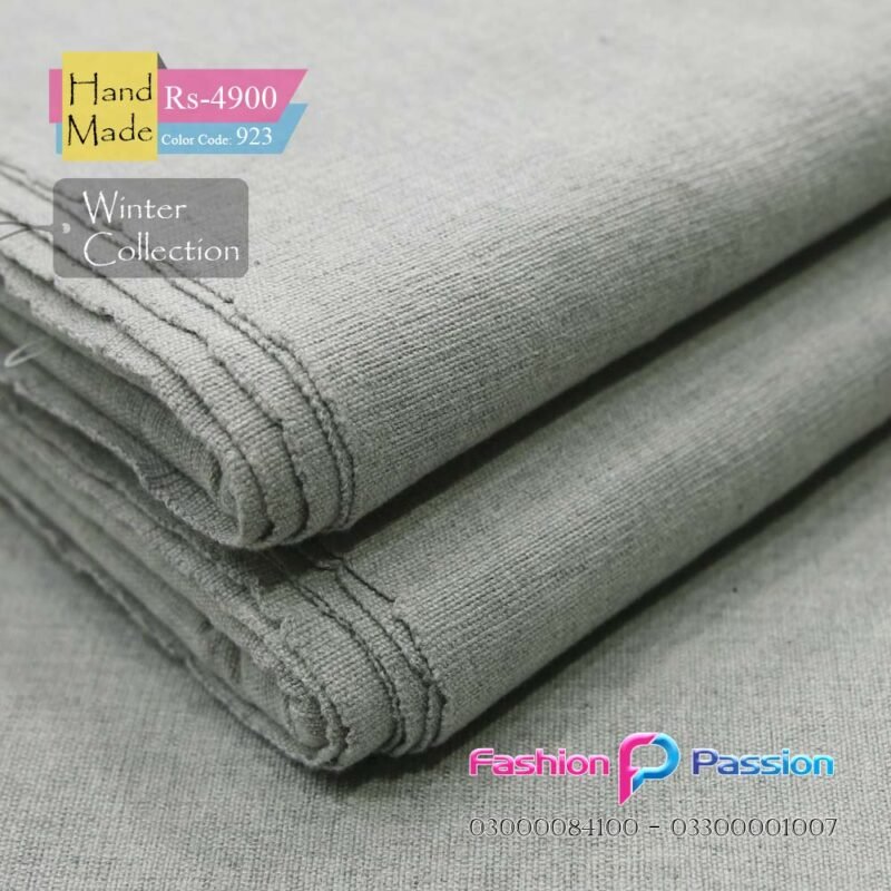 “Kamalia Khaddar Handmade 923 fabric with premium craftsmanship, smooth texture, and elegant traditional design”
